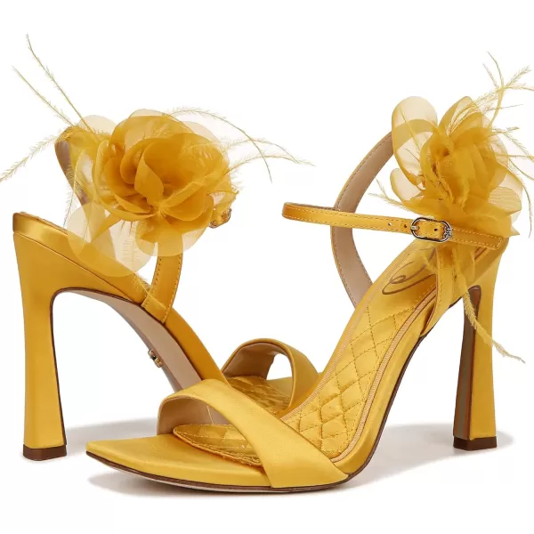 Sam Edelman Womens Leana Heeled SandalSunflower