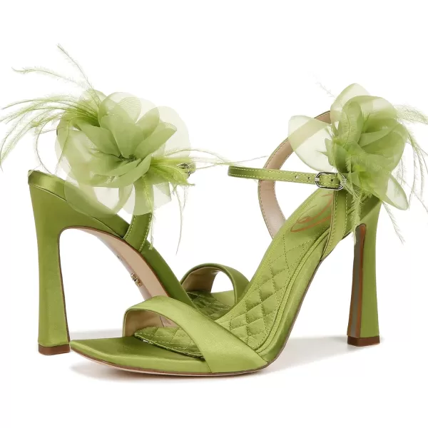 Sam Edelman Womens Leana Heeled SandalTropic Green