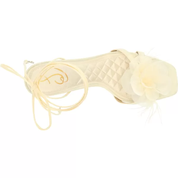 Sam Edelman Womens Pammie Heeled SandalPearl Ivory