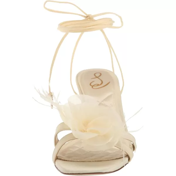 Sam Edelman Womens Pammie Heeled SandalPearl Ivory
