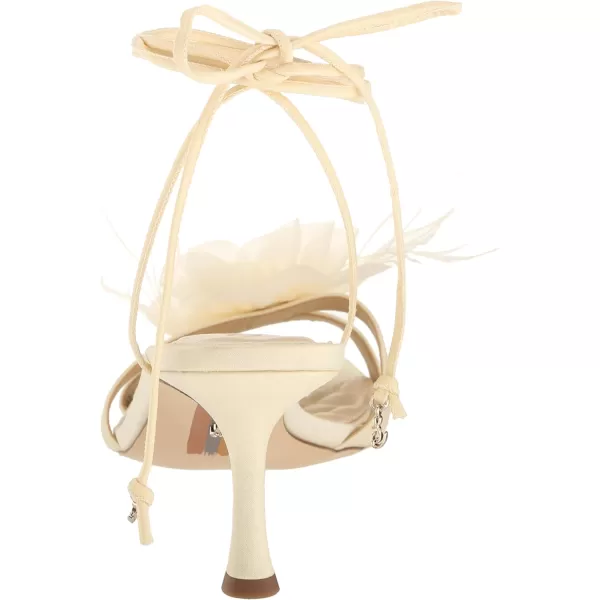 Sam Edelman Womens Pammie Heeled SandalPearl Ivory