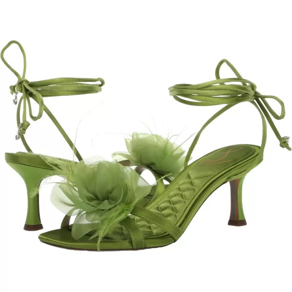 Sam Edelman Womens Pammie Heeled SandalTropic Green
