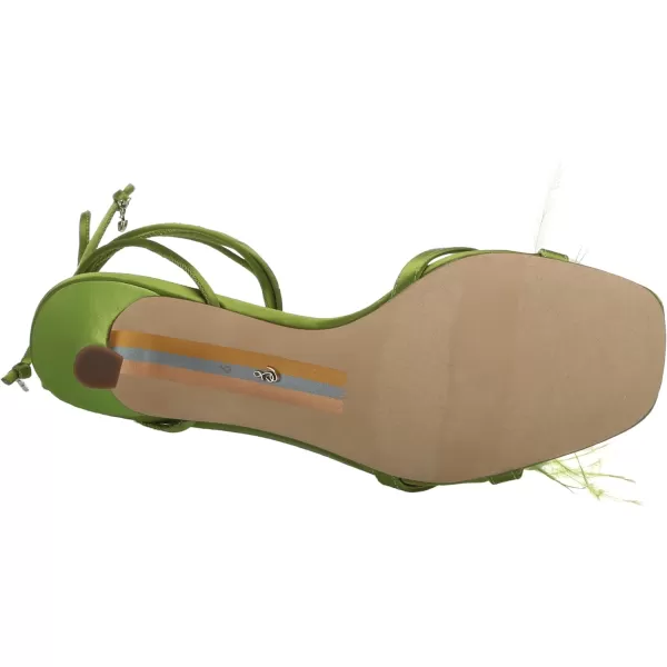 Sam Edelman Womens Pammie Heeled SandalTropic Green
