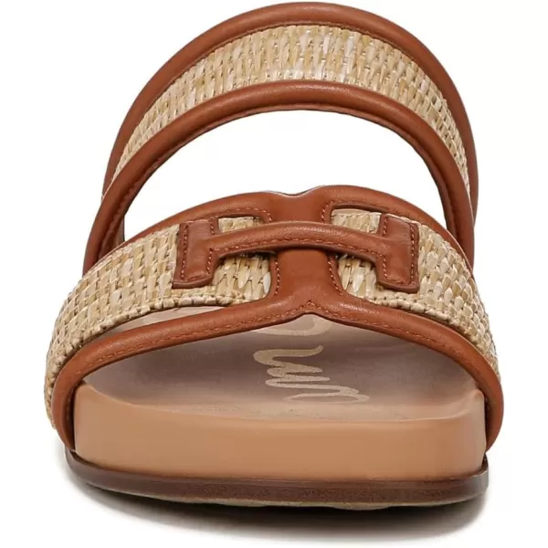 Sam Edelman Womens Rowan Slide SandalDark NaturalRich Cognac
