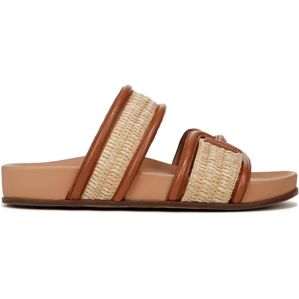 Sam Edelman Womens Rowan Slide SandalDark NaturalRich Cognac