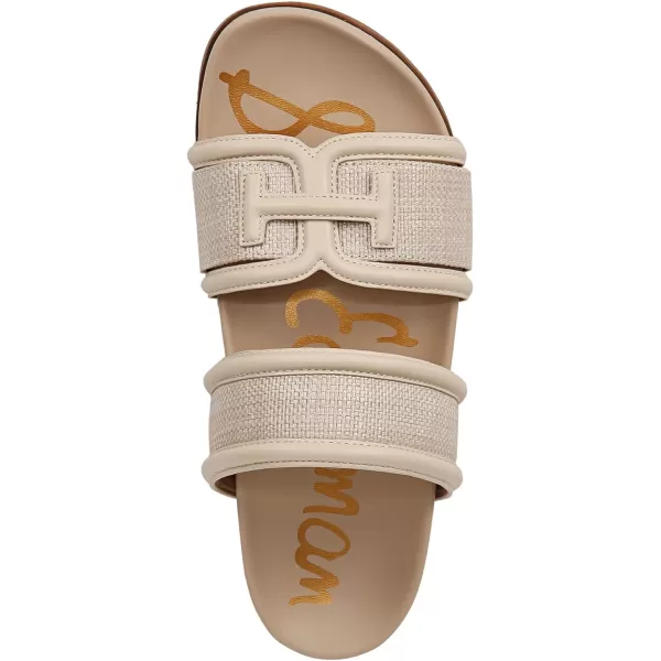 Sam Edelman Womens Rowan Slide SandalLight NaturalLinen