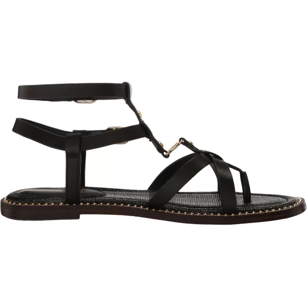 Sam Edelman Womens Talya Flat SandalBlack Leather