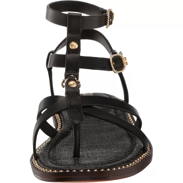 Sam Edelman Womens Talya Flat SandalBlack Leather