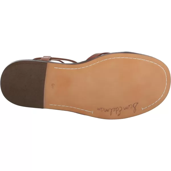Sam Edelman Womens Talya Flat SandalHoney Brown