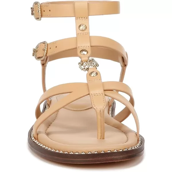 Sam Edelman Womens Talya Flat SandalNatural Leather