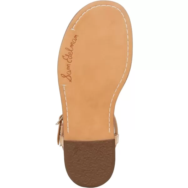 Sam Edelman Womens Talya Flat SandalNatural Leather