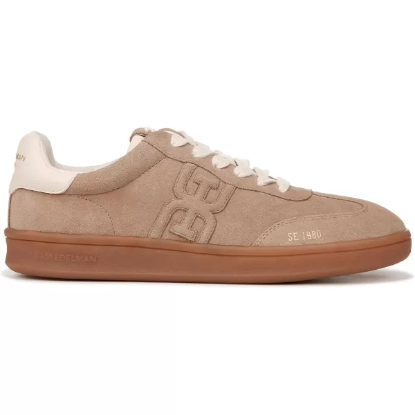 Sam Edelman Womens Tenny SneakerTaupe Suede