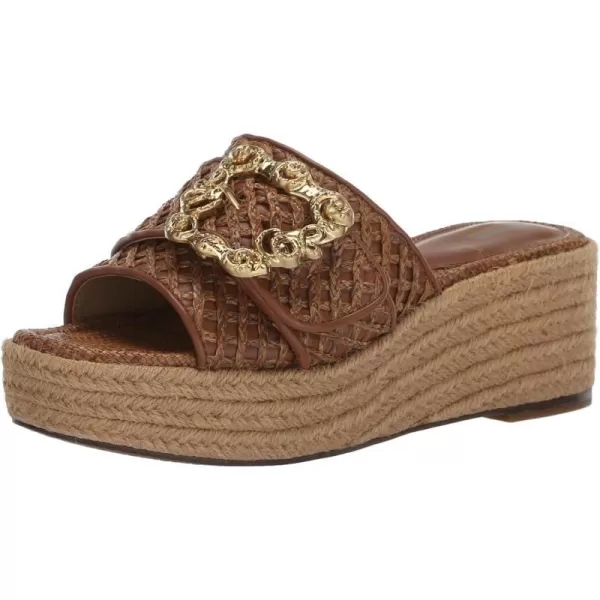 Sam Edelman Womens Celia Wedge SandalCuoio Raffia