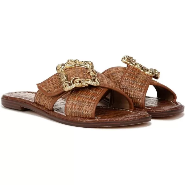 Sam Edelman Womens Gracyn Flat SandalCuoio Weave