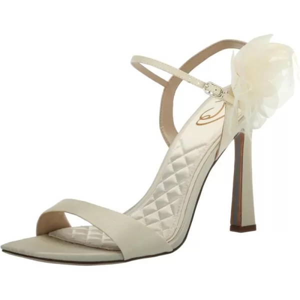 Sam Edelman Womens Leana Heeled SandalPearl Ivory