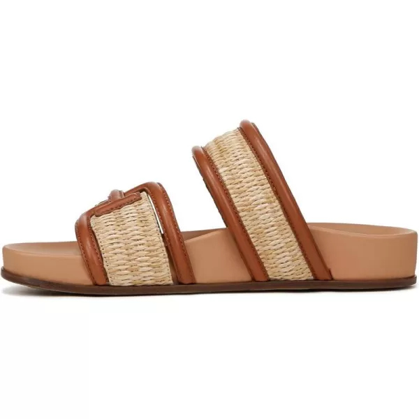 Sam Edelman Womens Rowan Slide SandalDark NaturalRich Cognac