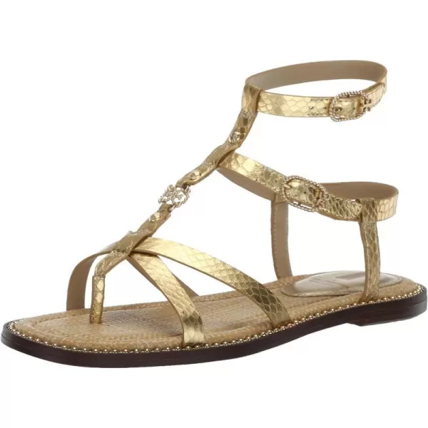 Sam Edelman Womens Talya Flat SandalGold