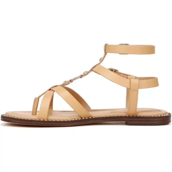 Sam Edelman Womens Talya Flat SandalNatural Leather