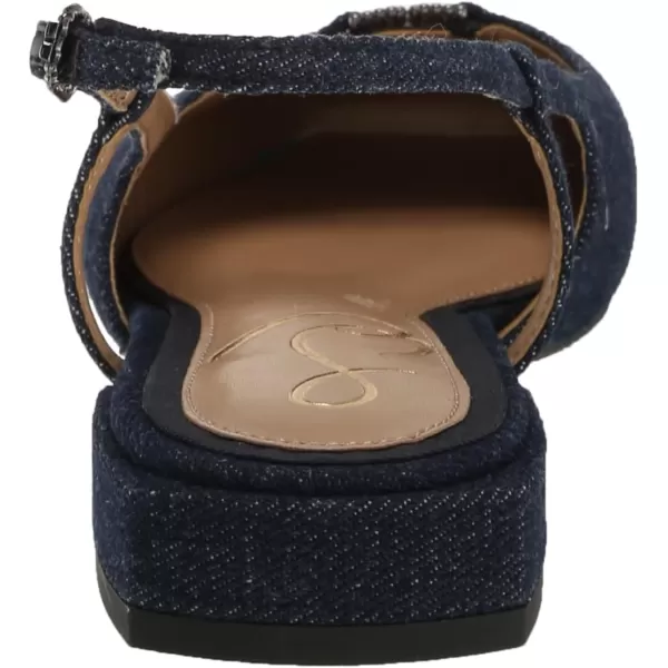 Sam Edelman Womens Kara Ballet FlatHudson NavyBlack