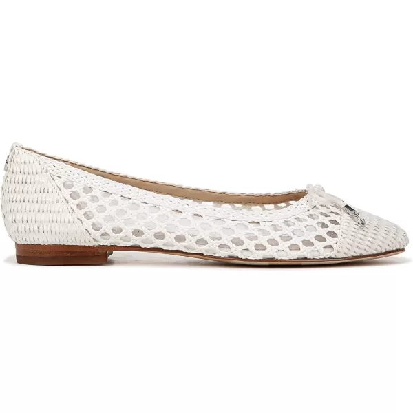 Sam Edelman Womens May Ballet FlatBright White