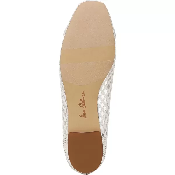 Sam Edelman Womens May Ballet FlatBright White