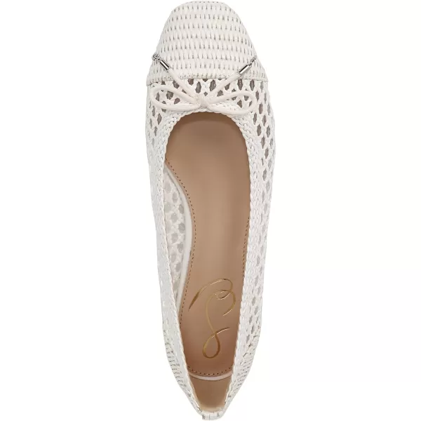 Sam Edelman Womens May Ballet FlatBright White