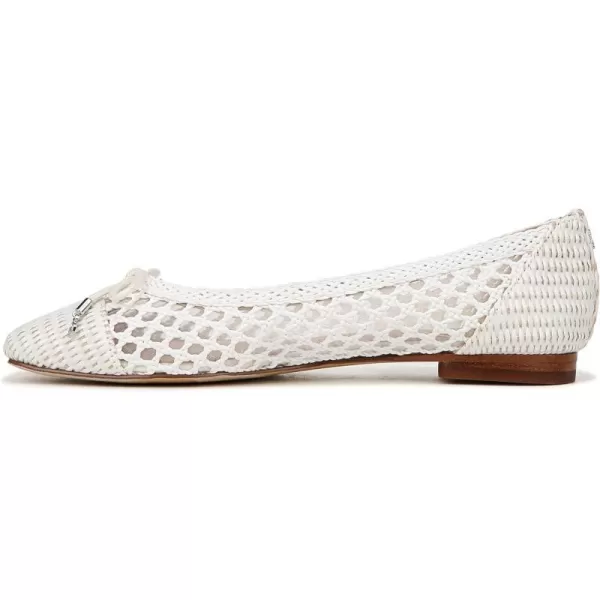 Sam Edelman Womens May Ballet FlatBright White