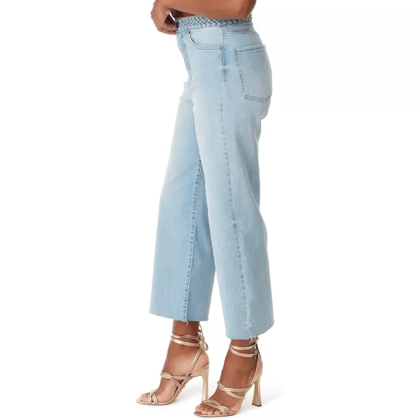 Sam Edelman Sportswear Womens Codie High Rise Soft Wide Leg AnkleStarry