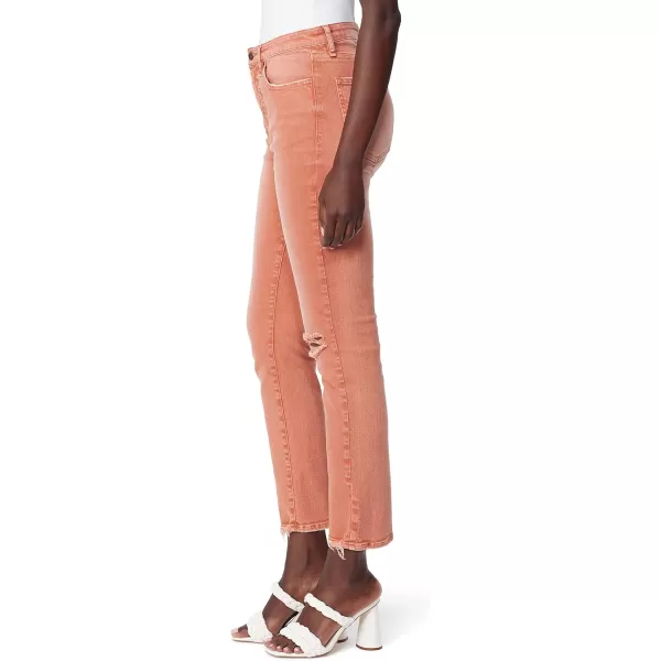 Sam Edelman Sportswear Womens High Rise Slim Straight AnkleBaked Clay