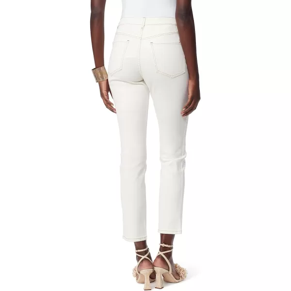 Sam Edelman Sportswear Womens High Rise Slim Straight AnkleUndyed Natural