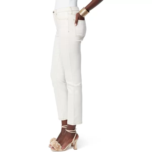Sam Edelman Sportswear Womens High Rise Slim Straight AnkleUndyed Natural