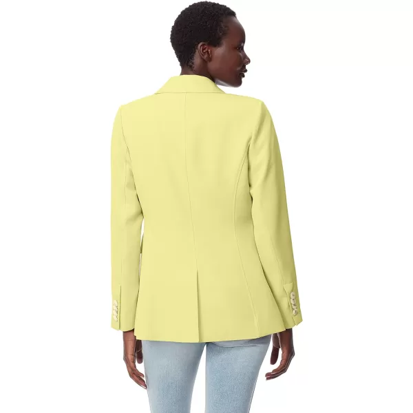 Sam Edelman Sportswear Womens Margot Single Breasted Long BlazerElfin Yellow