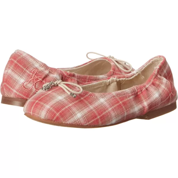 Sam Edelman UnisexChild Felicia Kids Ballet FlatCrimson Multi