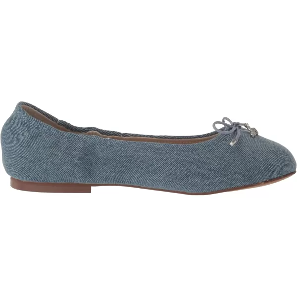 Sam Edelman UnisexChild Felicia Kids Ballet FlatMontrose Blue
