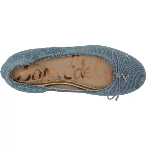 Sam Edelman UnisexChild Felicia Kids Ballet FlatMontrose Blue