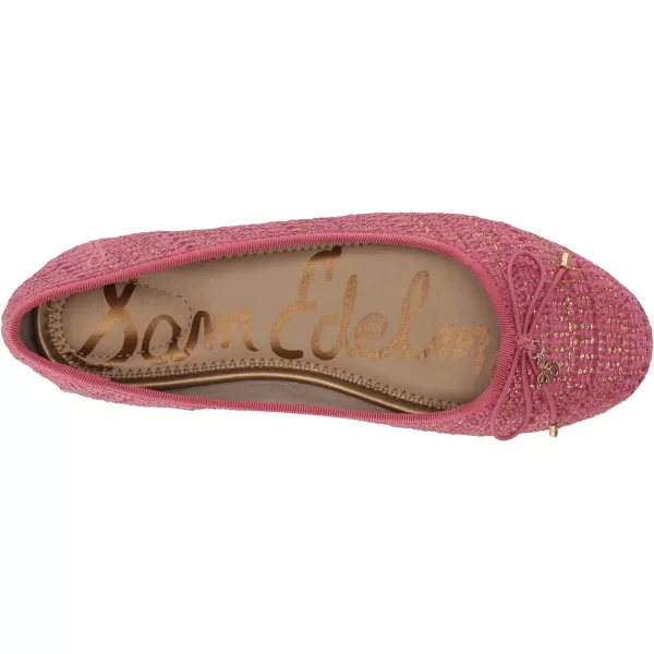 Sam Edelman UnisexChild Felicia Kids Ballet FlatPink Rose Multi