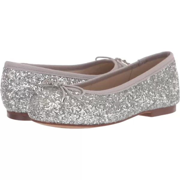 Sam Edelman UnisexChild Felicia Kids Ballet FlatSoft Silver