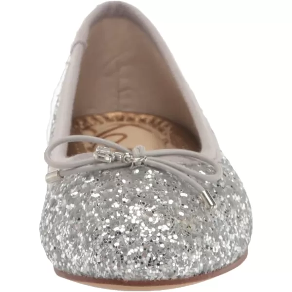 Sam Edelman UnisexChild Felicia Kids Ballet FlatSoft Silver