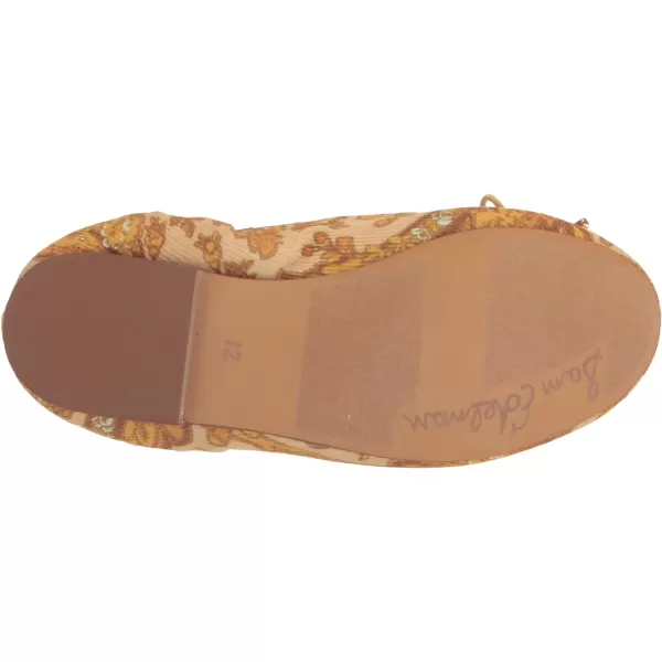 Sam Edelman UnisexChild Felicia Kids Ballet FlatTumeric