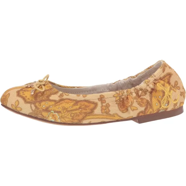 Sam Edelman UnisexChild Felicia Kids Ballet FlatTumeric