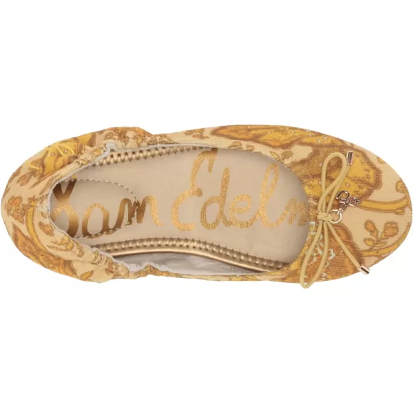 Sam Edelman UnisexChild Felicia Kids Ballet FlatTumeric