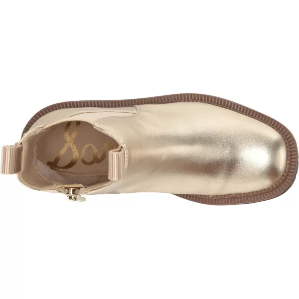 Sam Edelman UnisexChild Laguna Mini Chelsea BootGold Leaf