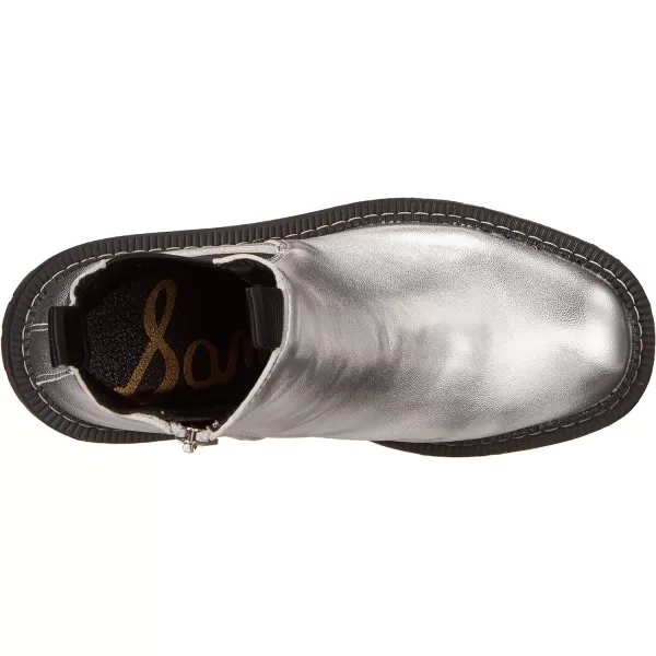Sam Edelman UnisexChild Laguna Mini Chelsea BootSoft Silver
