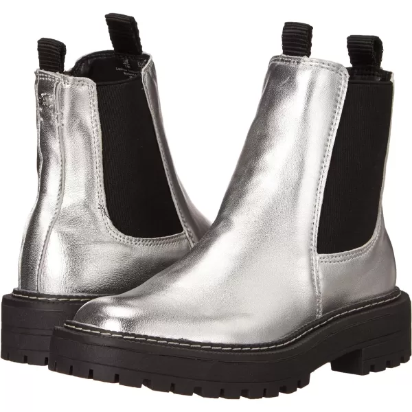Sam Edelman UnisexChild Laguna Mini Chelsea BootSoft Silver