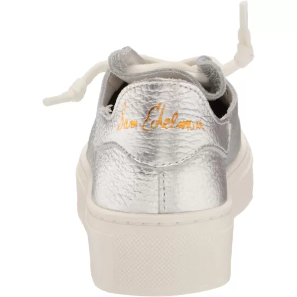 Sam Edelman UnisexChild Poppy Kids SneakerSoft Silver