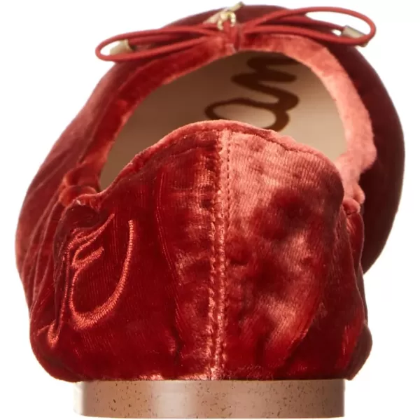 Sam Edelman Womens Felicia Ballet FlatCanyon Orange