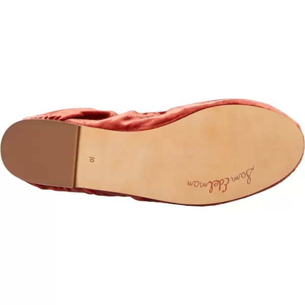 Sam Edelman Womens Felicia Ballet FlatCanyon Orange