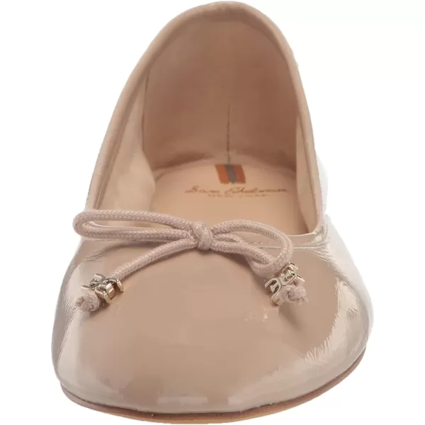 Sam Edelman Womens Felicia Ballet FlatChai Latte Luxe