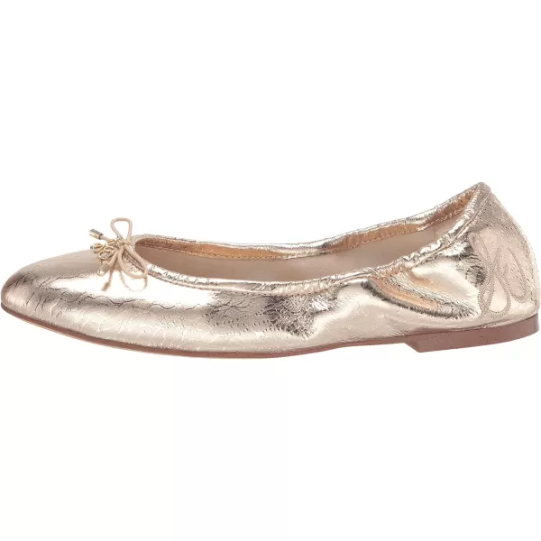 Sam Edelman Womens Felicia Ballet FlatGold Leaf