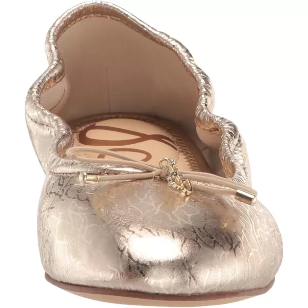 Sam Edelman Womens Felicia Ballet FlatGold Leaf